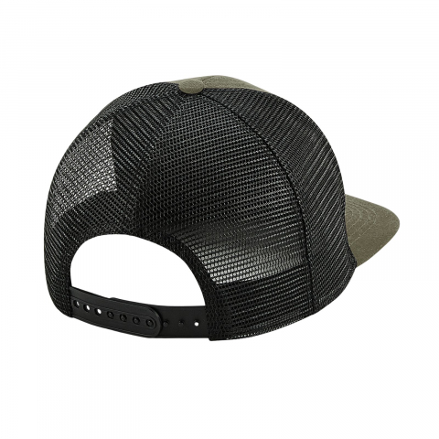 Sapca Flat Peak, unisex, marime universala, kaki cu negru [2]