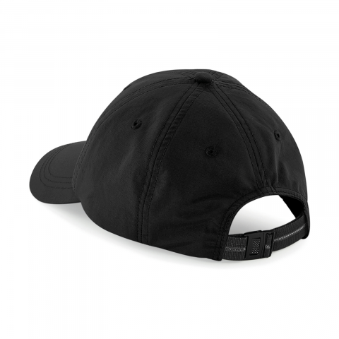 Sapca impermeabila Perform, Ronic X, 100% nylon (ripstop), 6 panouri, banda interioara Coolmax®, cozoroc curbat, marime universala, unisex, negru [1]