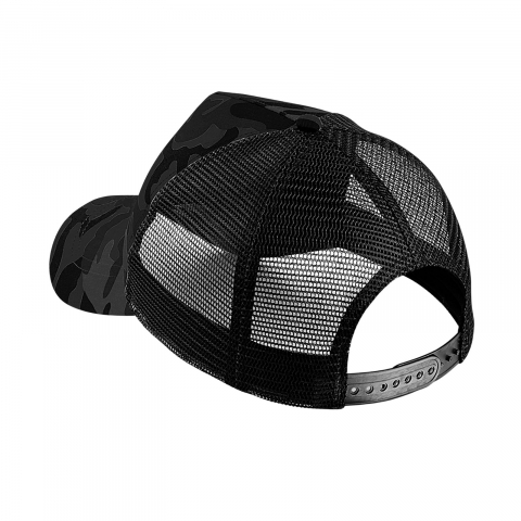 Sapca Snapback, model Trucker, barbati, universala, midnight camo [1]