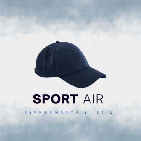 Sapca sport Air, tesatura respirabila, unisex, universala, bleumarin [2]