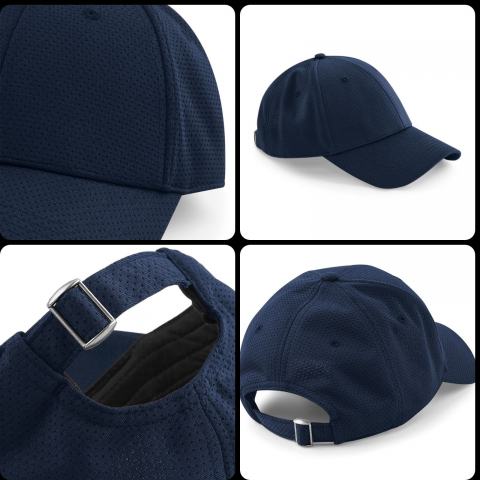 Sapca sport Air, tesatura respirabila, unisex, universala, bleumarin [3]