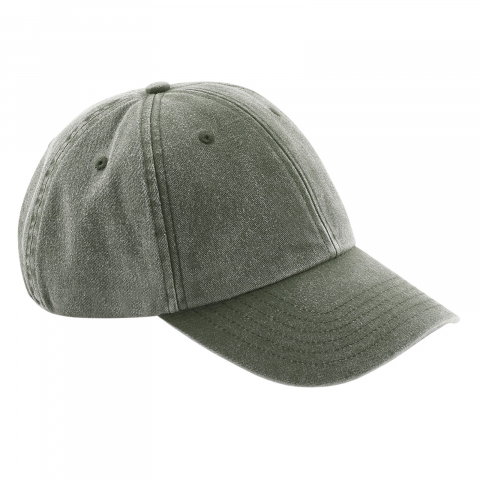 Sapca Vintage Low, 100% bumbac, marime universala, unisex, vintage kaki [0]