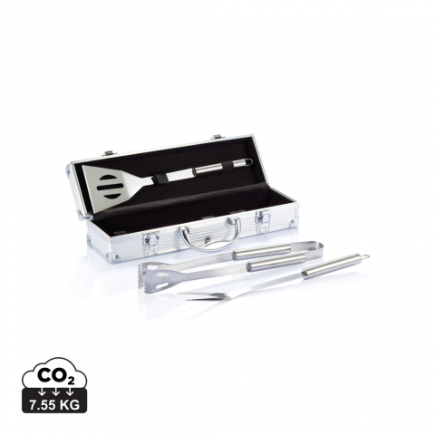 Picnic - Set de grătar din inox – 3 piese esențiale