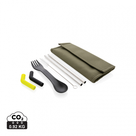 Accesorii bucătărie - Set de paie și tacâmuri Tierra