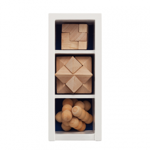 Set puzzle-uri logice din lemn [2]