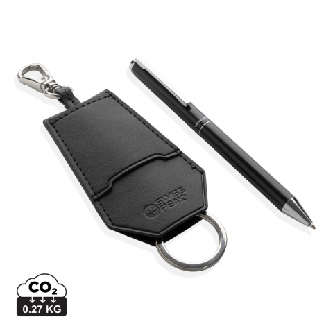Set Swiss Peak cu organizator de chei și pix din aluminiu Accesorii de călătorie - Set Swiss Peak cu organizator de chei și pix din aluminiu