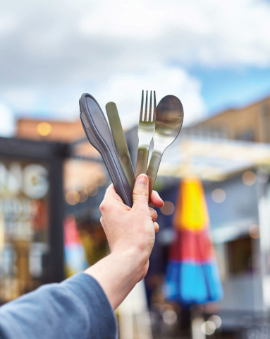 Set tacâmuri compacte din oțel inoxidabil Black+Blum [10]