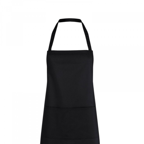 Sort bucatarie Denmark, 65% poliester 35% bumbac, buzunar frontal cu 2 compartimente, rezistent la pete, negru [1]