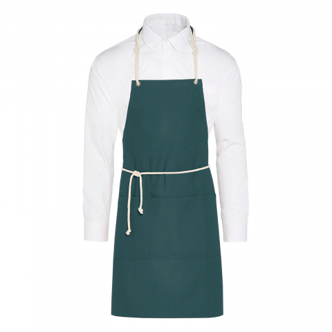 Șorțuri - Sort barman/ospatar Cord, 100% bumbac, panza twill fina, buzunar frontal mare cu 2 compartimente