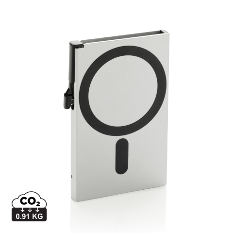 Standard aluminium RFID magnetic phone cardholder [0]