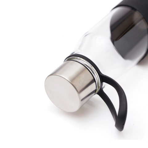 Sticlă de apă cu husă din silicon VINGA Lean, 550ML [2]