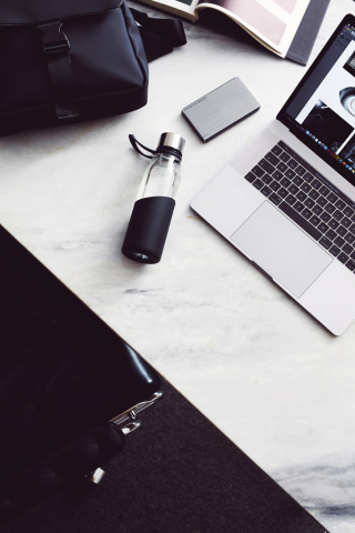 Sticlă de apă cu husă din silicon VINGA Lean, 550ML [5]