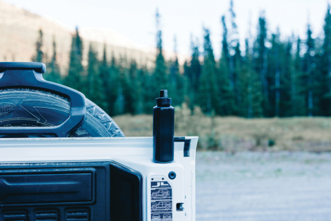 Sticlă frumoasă cu mâner din PP reciclat – 500 ml [8]