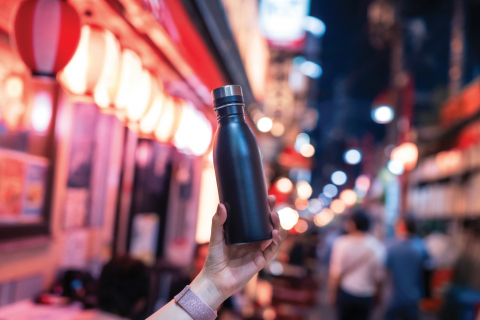 Sticlă reutilizabilă din inox reciclat – 500 ml [9]