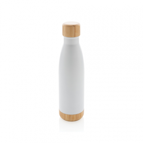 Sticlă termică din inox cu detalii din bambus – 520 ml [1]
