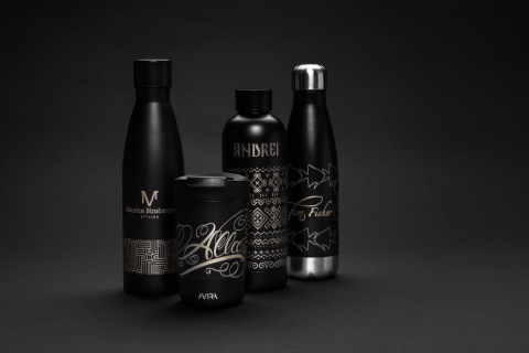 Sticlă termică Impact, inox reciclat – 500 ml [6]