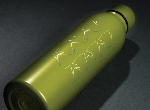 Sticlă termoizolantă 500 ml, inox reciclat [8]