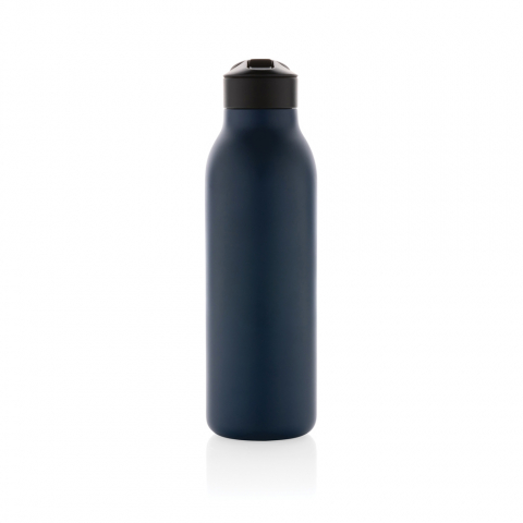 Sticlă termoizolantă Ara cu pai și capac flip-top – 500 ml [4]