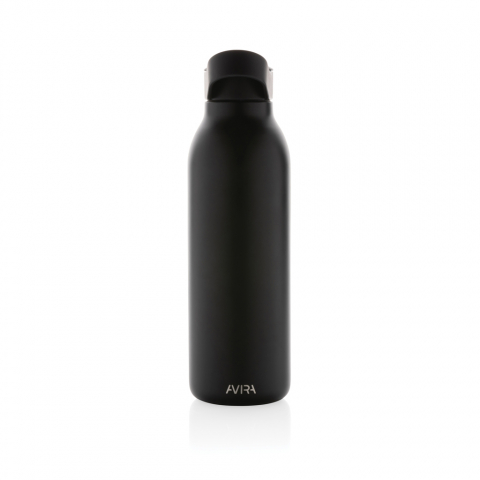 Sticlă termoizolantă Ara cu pai și capac flip-top – 500 ml [3]