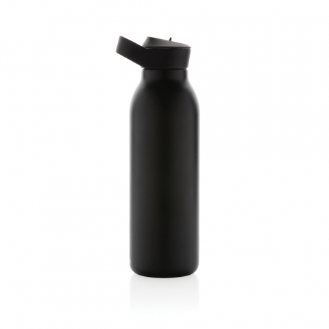 Sticlă termoizolantă Ara cu pai și capac flip-top – 500 ml [2]