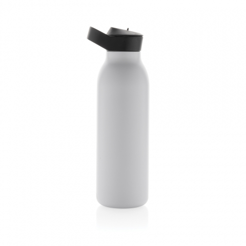 Sticlă termoizolantă Ara cu pai și capac flip-top – 500 ml [2]