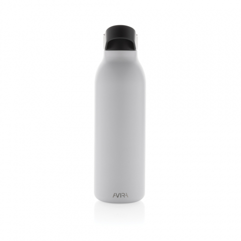 Sticlă termoizolantă Ara cu pai și capac flip-top – 500 ml [3]