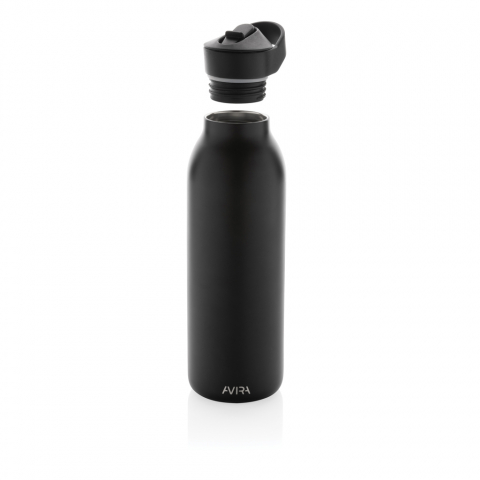 Sticlă termoizolantă Ara cu pai și capac flip-top – 500 ml [5]