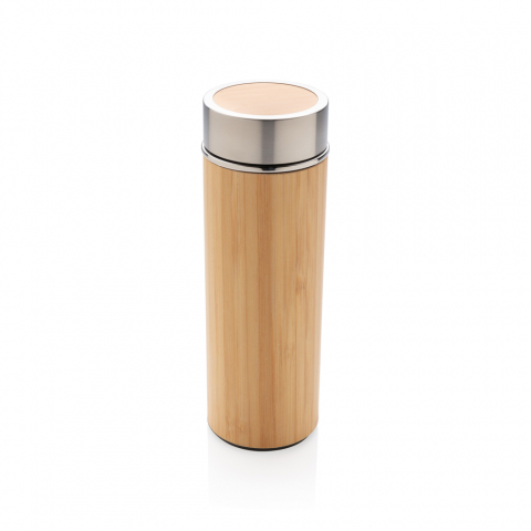 Sticlă termoizolantă cu exterior din bambus – 300 ml [1]