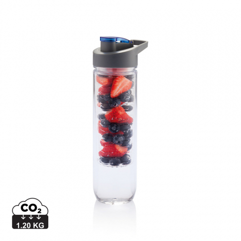 STICLE & CĂNI - Sticlă Tritan cu infuzor pentru fructe – 800 ml
