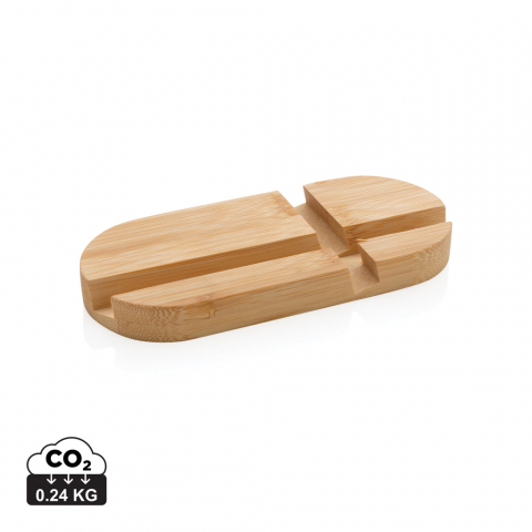 Suport pentru telefon si tablete, bambus natural Alte accesorii telefoane - Suport pentru telefon si tablete, bambus natural