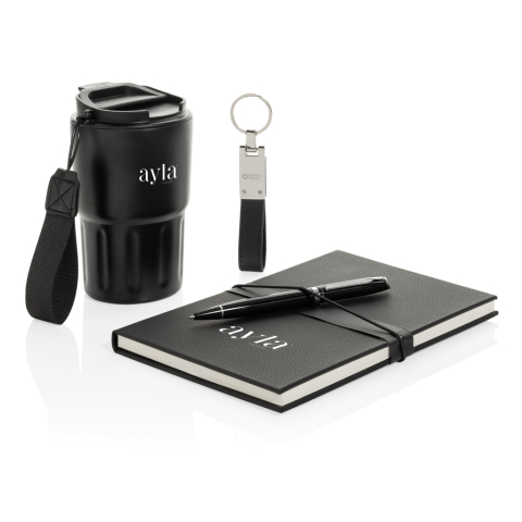 Swiss Peak RCS certified deluxe business gift set w/ tumbler [7]
