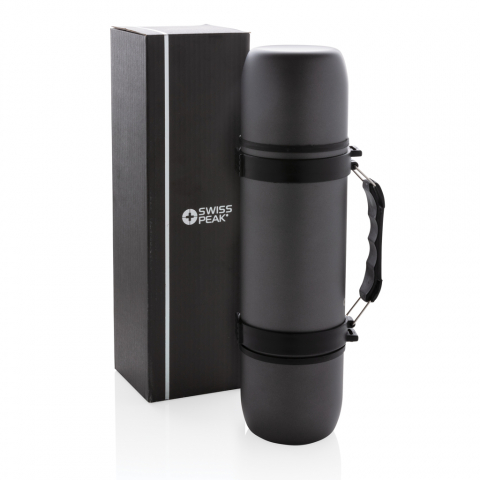Termos cu perete dublu și 2 căni – 700 ml [8]