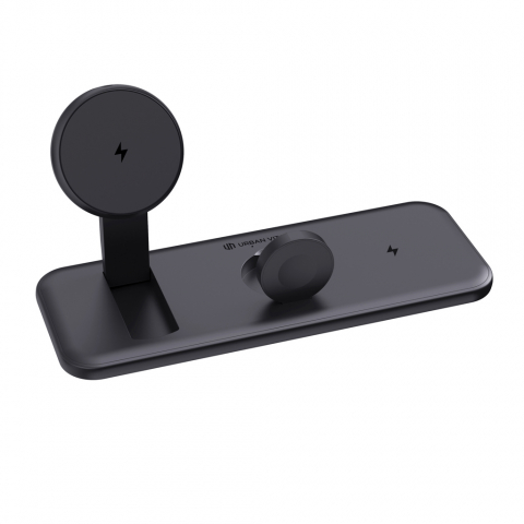 Torrance – Încărcător wireless magnetic 3-în-1 ultra-rapid 15W [1]