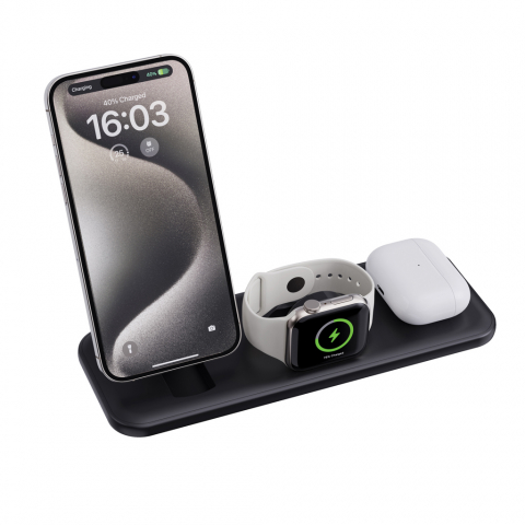 Torrance – Încărcător wireless magnetic 3-în-1 ultra-rapid 15W [2]