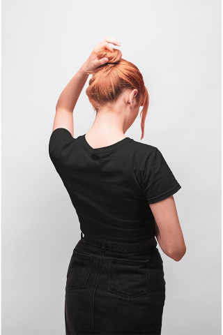 Tricou dama, model clasic, bumbac [5]