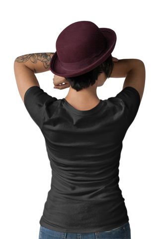 Tricou dama, model clasic, bumbac [3]
