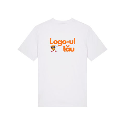 Tricou personalizat, Pocket + Spate [2]