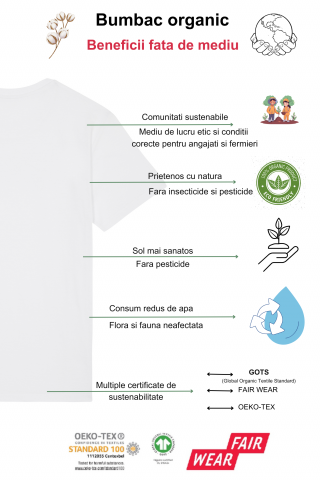 Tricou premium Sting, 100% bumbac organic, unisex [3]