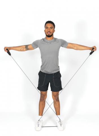 Tub de rezistență puternică cu husă și manual de exerciții [6]