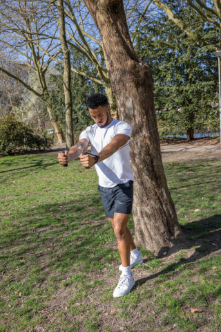 Tub de rezistență puternică cu husă și manual de exerciții [7]