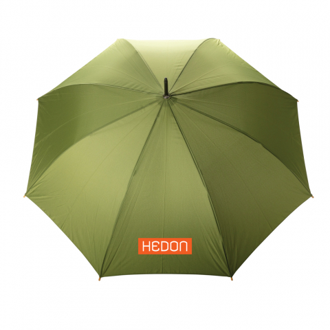 Umbrelă 27" Impact AWARE™, mâner in bambus [5]