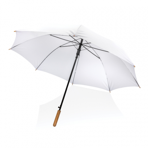 Umbrelă 27" Impact AWARE™, mâner in bambus [4]