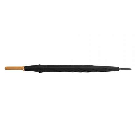 Umbrelă 27" Impact AWARE™, mâner in bambus [3]