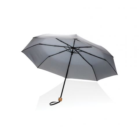 Umbrelă Impact 20.5", mâner din bambus [1]