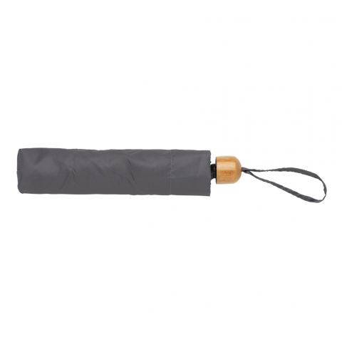 Umbrelă Impact 20.5", mâner din bambus [3]