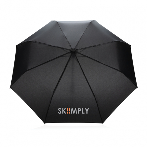Umbrelă Impact 20.5", mâner din bambus [5]