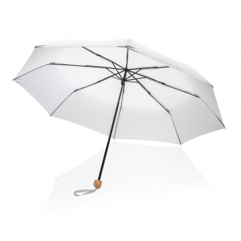 Umbrelă Impact 20.5", mâner din bambus [4]