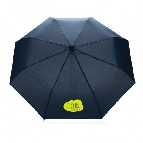 Umbrelă Impact 20.5", mâner din bambus [5]