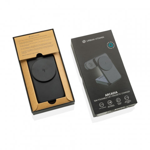 Stație de încărcare wireless 3-în-1, 15W [4]