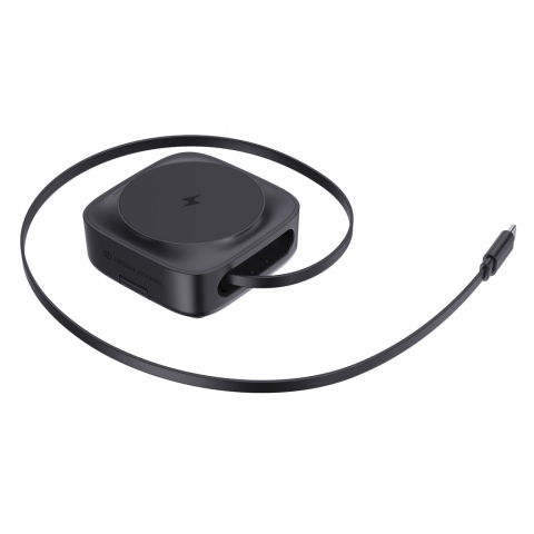 Încărcător wireless 2-în-1, telefon si smartwatch, 15W [4]